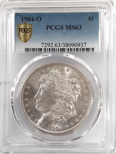 1904-O Morgan Silver Dollar PCGS MS63 (937)
