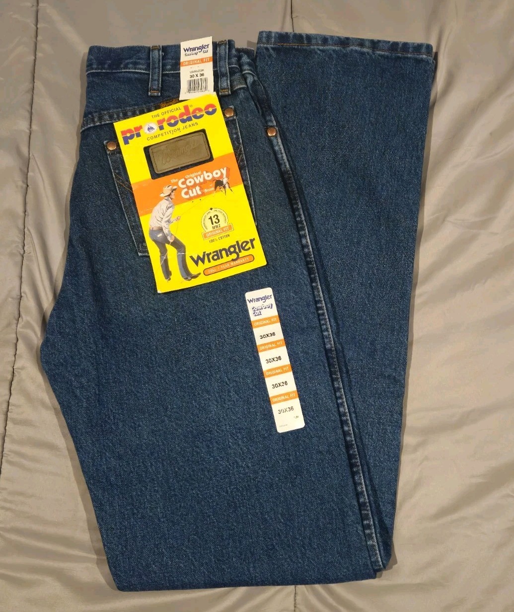 's 30x36 Cowboy Cut Original Fit Denim Stonewashed 13mwzgk