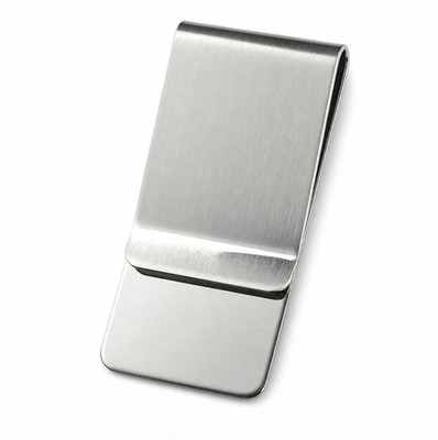 Stainless Steel Money Clip Slim Silver Cash Holder Pocket Wallet Bill Clip Men