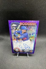 2024 Topps Chrome Update Series - Autographs Andy Pages #RA-AP Purple Speckle...