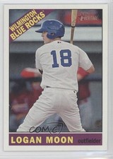 2015 Topps Heritage Minor League Edition Logan Moon #184 3d5