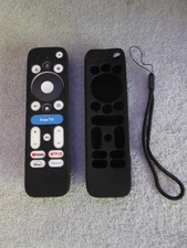 Remote Control Cover, ONN Streaming Box, 2025 4K Plus & 2024 4k Pro, New / Black