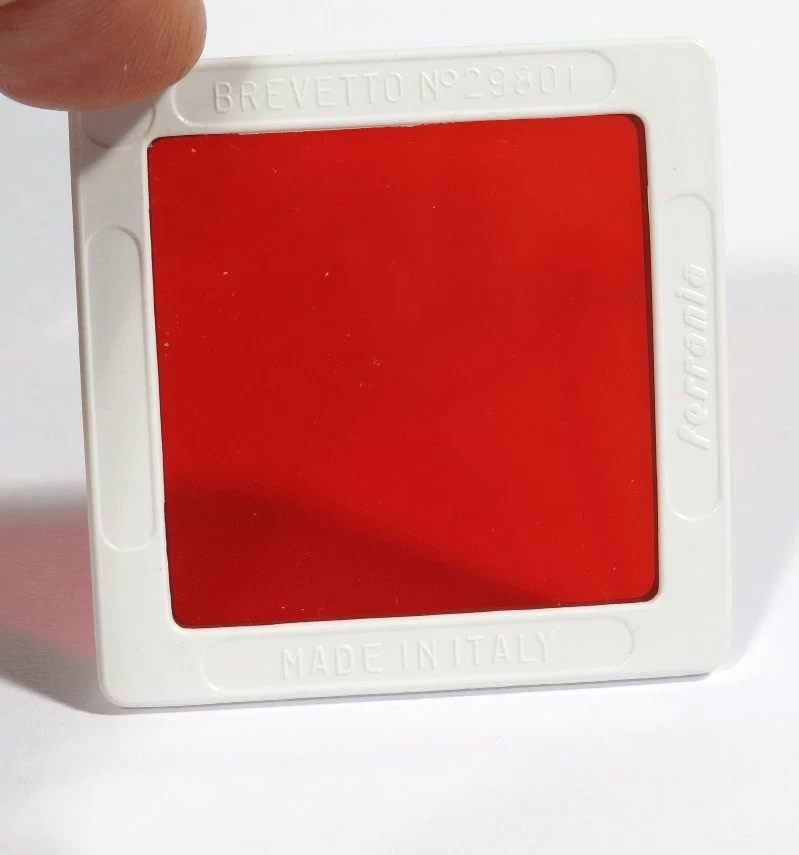 PRL) SET 3 FILTRI COLORE DIAPOSITIVE COLOR FILTERS FILTRE DIA PHOTO COLOUR B/N - Изображение 3 из 4