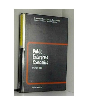 Public Enterprise Economics: Theory and Application 