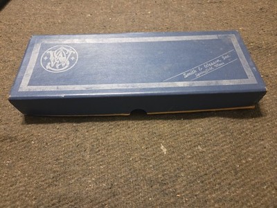 Vintage Smith & Wesson .22 K-22 Masterpiece Model 17-2 Blue Finish 6'' Barrel Box
