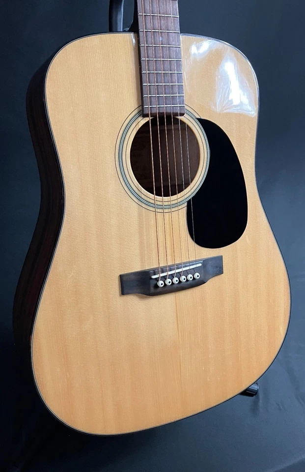 Recording King RD-318 Aged Adirondack Dreadnought 原声吉他 自然色 — 第 3/4 张图片