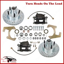 Deluxe Disc Brake 5x5-1/2 Inch Drilled/Slotte...