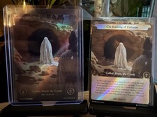 Sacred Legacy Holo Effect 2-Card Lot: Raising of Lazarus/Called from Tomb 1E