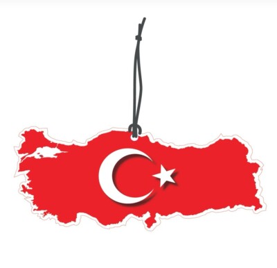 Türkiye Türkei Atatürk Harita Lufterfrischer Autoduft Wunderbaum KFZ Neu & OVP