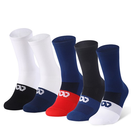 Cycling Socks Breathable Compression Sports Football Running Socks EU 37-44 - Picture 1 of 44