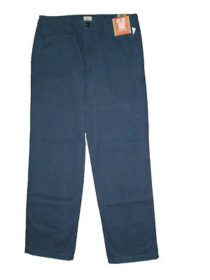 Dockers Off The Clock khaki Chino gerade Passform D2 blaue Herrenhose neu $ 58