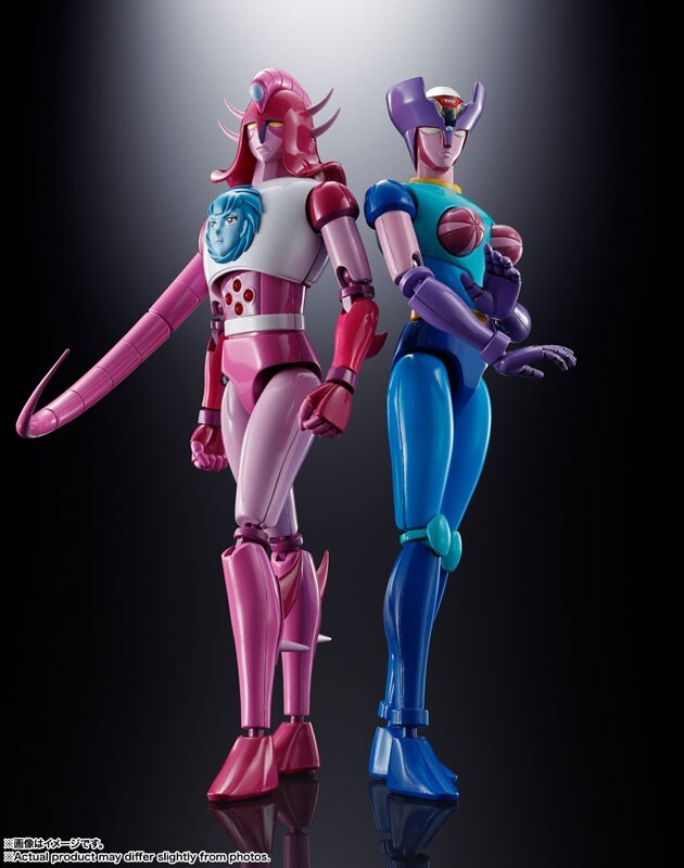 BANDAI Mazinger Z GX-108 Rhine X1 & GX-11R Diana A Action Figure