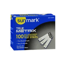 Sunmark True Metrix Self Monitoring Blood Glucose Test