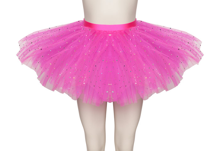 Hot Pink Sparkly Sequin Dance Ballet Tutu Skirt Childs Ladies Sizes By  Katz