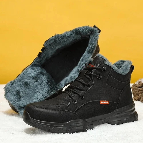 Herren Warm Winter Sicherheitsschuhe Wasserdichte HochTop Arbeitsschuhe - Bild 10 von 24