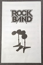 Nintendo Wii Rock Band Drums Video Game User Manual