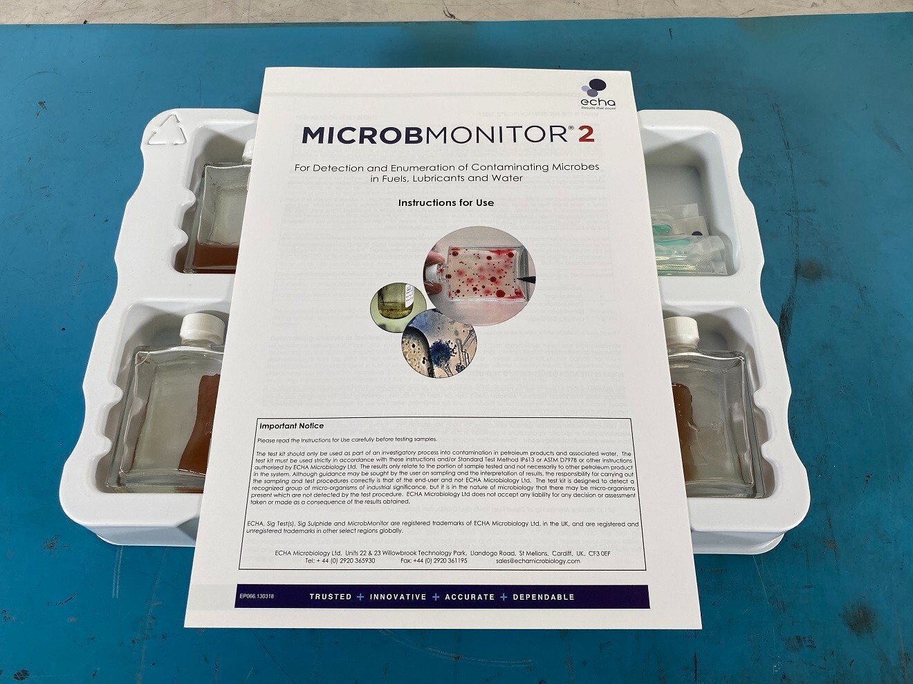 Echa Microbial Test Kit MicrobMonitor2 (5/23) eBay