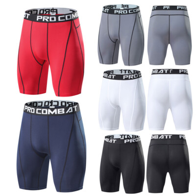 Herren Sport Shorts Kompressionshose Radlershorts Laufhose Trainingsshorts
