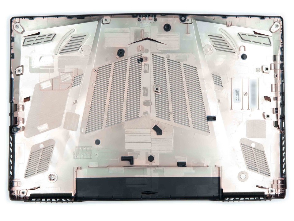 Tapa Trasera O Cubierta Inferior Para MSI GE63 Raider RGB (8RF, 9SG, MS-16P5) - Incluye Bisagras Y Bisel