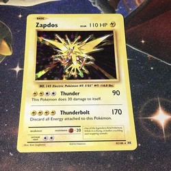 Zapdos 42/108 Holo XY Evolutions Pokemon TCG