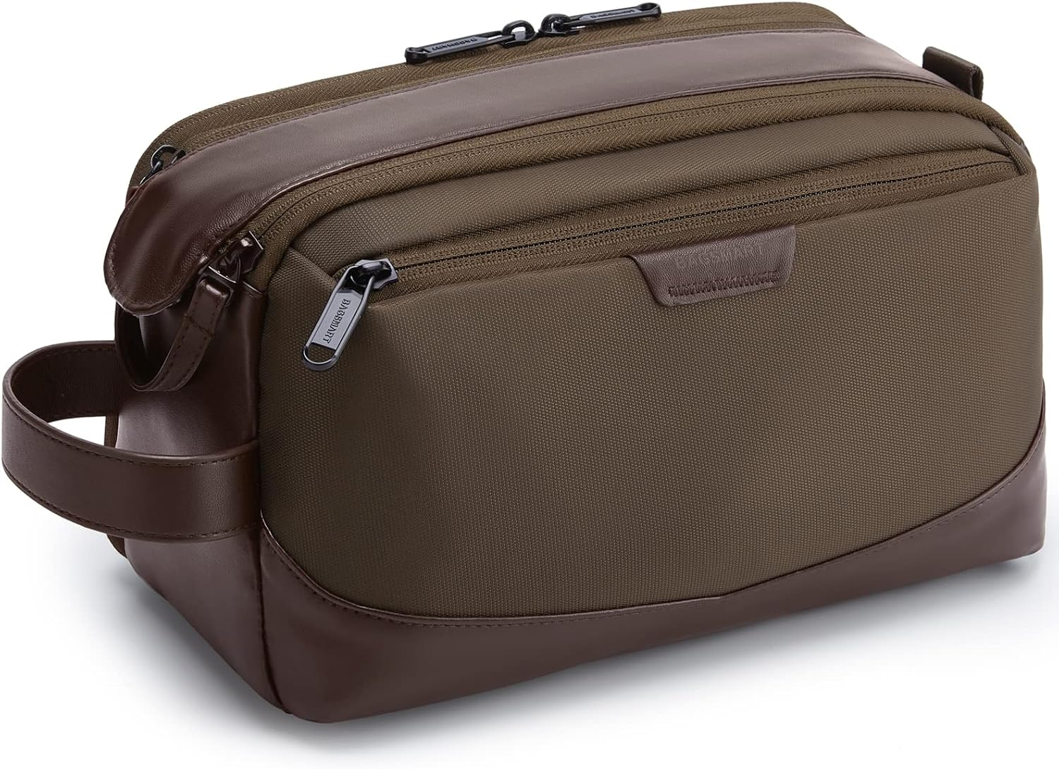 Men's Large Water-Resistant Travel Toiletry Bag - Dopp Kit Organizer-image