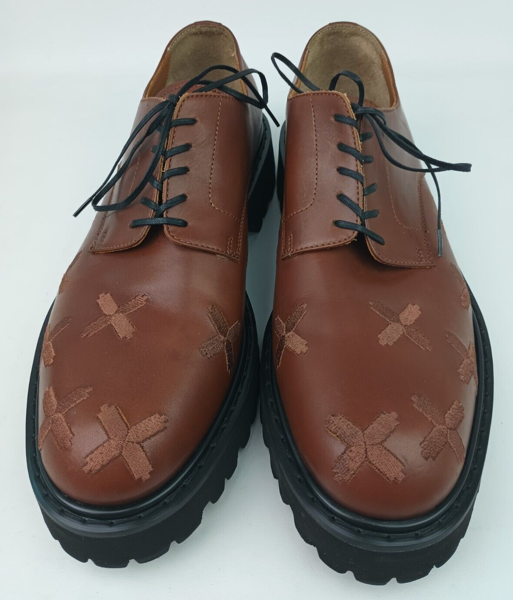 Armando Cabral Gabu Lace Up Derby Shoes Mens 41 US 8 Brown Italy Designer Armando cabral | Shoes | New Without Box Gabu Laceup Derby  main image 3