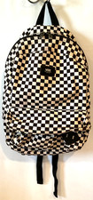Mochila a cuadros Vans Old Skool III 22L negra blanca tablero a cuadros