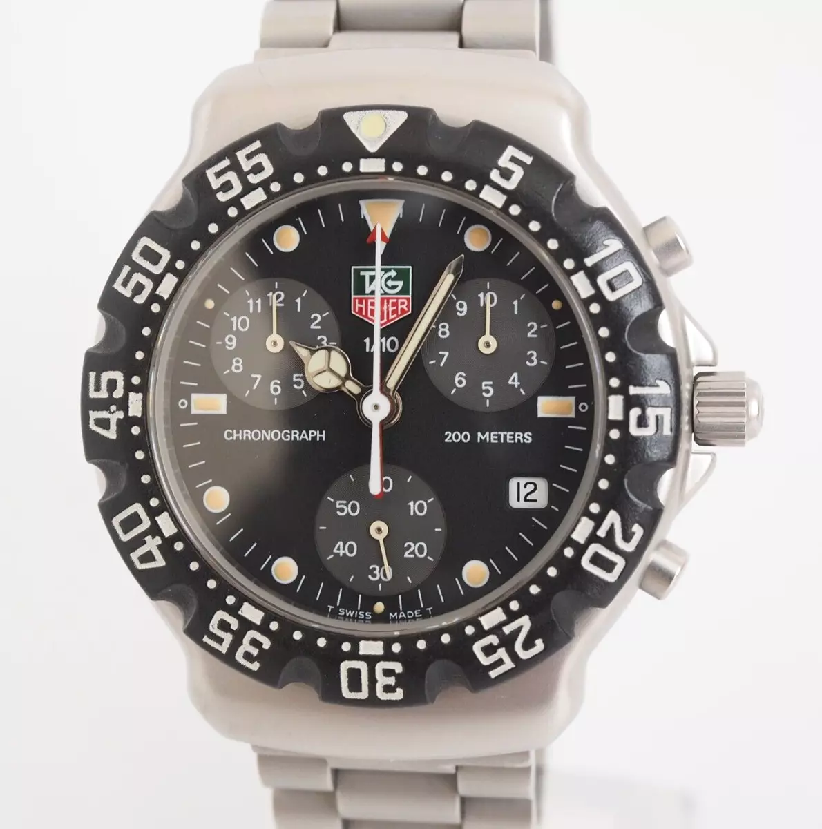 Tag heuer formula 1 chronograph clearance reset