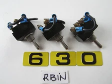 CUTLER HAMMER 8741 3 POSITION TOGGLE SWITCH   LOT OF 3