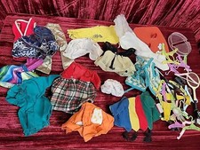 Mixed Lot Of Vintage Doll Clothes Various Sizes AS FOUND COLLECTION COLLECT