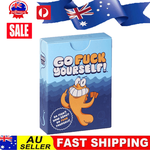 Go Fuc Yourself The Adult Go Fish Game You've Always Wanted Hilarious Card Game