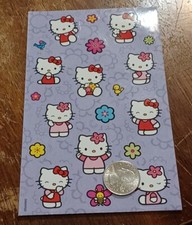 Sandylion Hello Kitty Sticker Sheet Adorable 