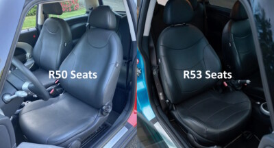 Mini Cooper S R50 R53 (2002-2006) OEM Leather Replacement Seat