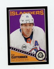 19/20 O-Pee-Chee OPC Retro Black #70 Cal Clutterbuck 059/100 Islanders