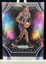 2020 Panini Prizm WNBA Diamond DeShields Fireworks #1 Sky C961