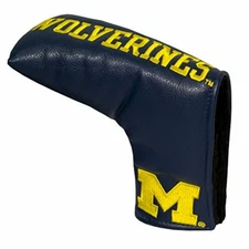 NCAA Michigan Wolverines Golf Vintage Magnetic Blade Putter Cover