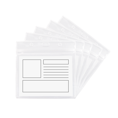 Vaccination Card Holder, Clear Plastic Card Sleeve for Vax Card, ID, Badge,  CDC | eBay