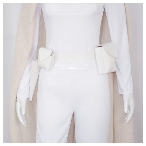 Padme Amidala Cosplay Kostüm Weltraumschlacht Rollenspiel Outfit Umhang - Bild 7 von 16