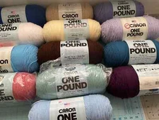 Caron One Pound Worsted Weight Acrylic Yarn