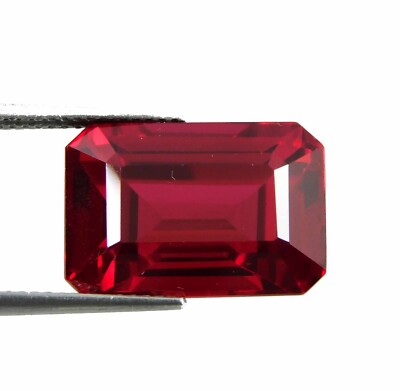 Certified 18.65 Ct Natural Burma Pigeon Blood Red Ruby Loose Gemstone Unheated