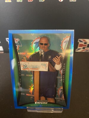 2008 Bowman Chrome Blue Refractor /150 Tony Sparano #BC219 Rookie RC B2-T4