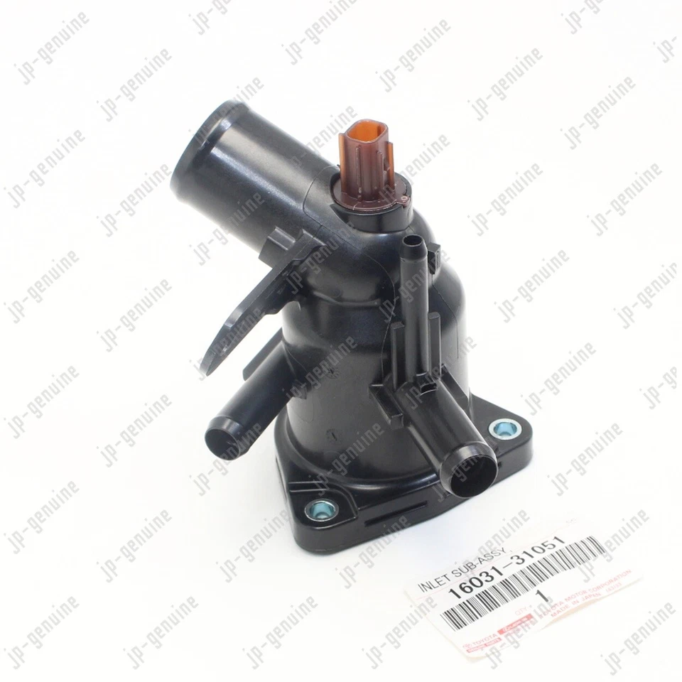 OEM Genuine TOYOTA Tacoma 1603131051 Water Inlet Sub-Assembly Coolant Thermostat Foto 3 de 4