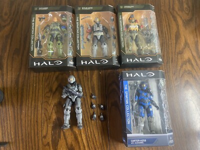 Halo Spartan Collection Noble Team Emile Carter Jorge Noble 6 Jun Lot