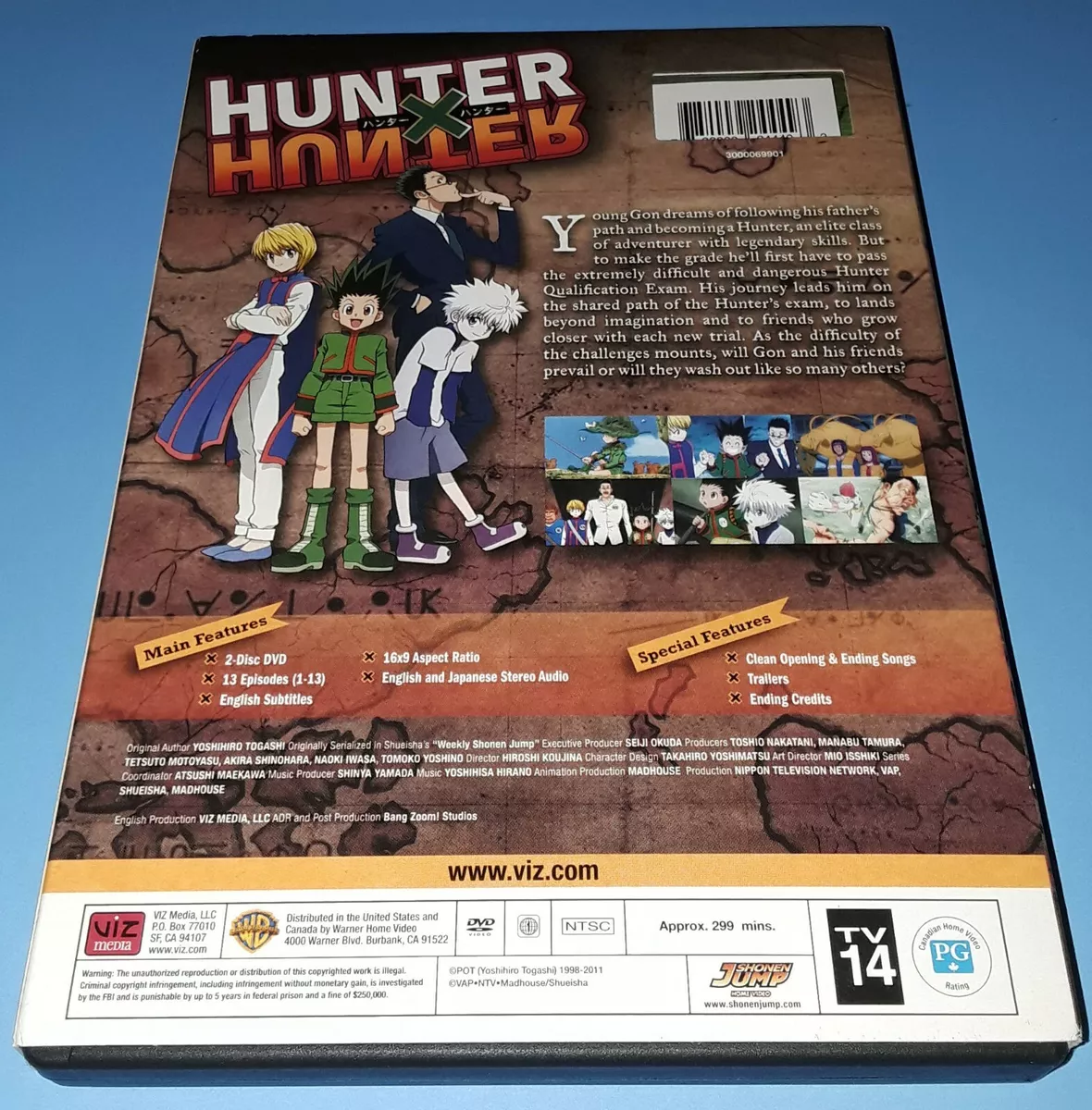 Hunter X Hunter: Volume 1 (Episodes 1-13) [New DVD]