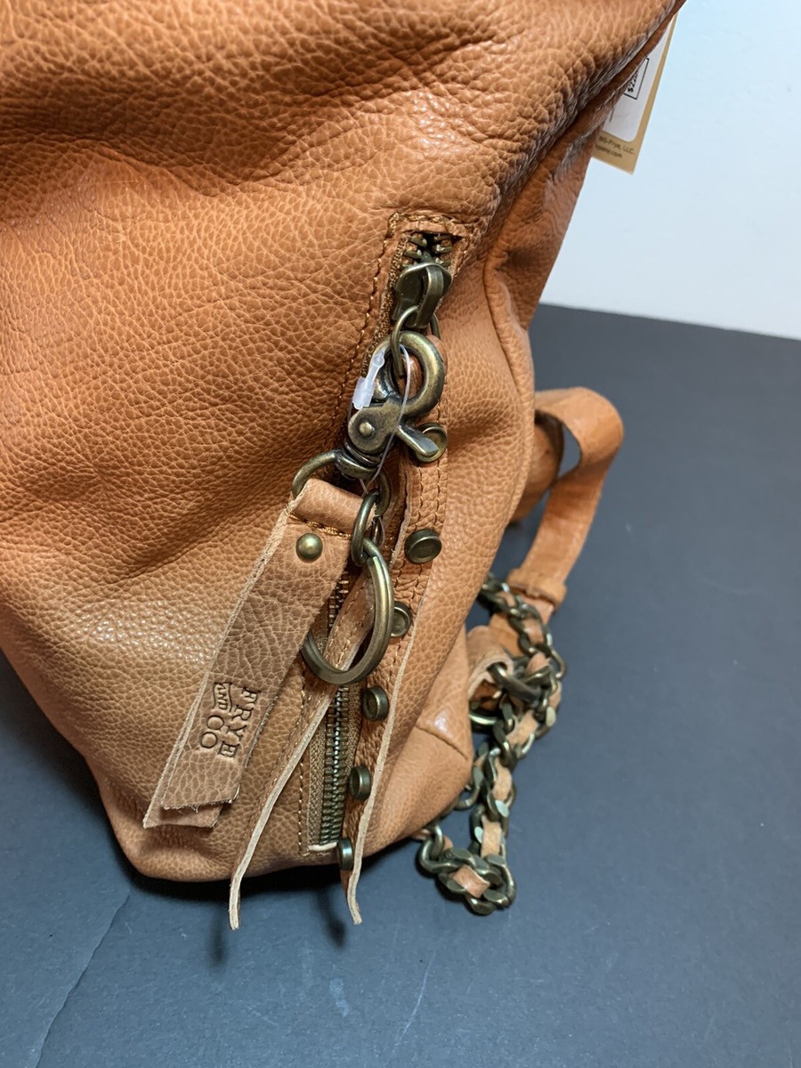 Frye Backpack Authentic Leather Burnt Orange Fch0004 OS for  display picture 1