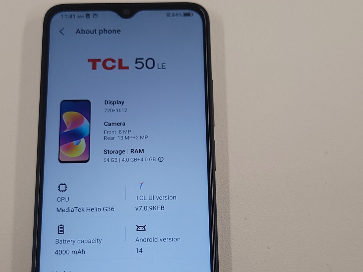 TCL 50 LE (T510SP) 64GB - Black (Carrier Unlocked - Foto 11