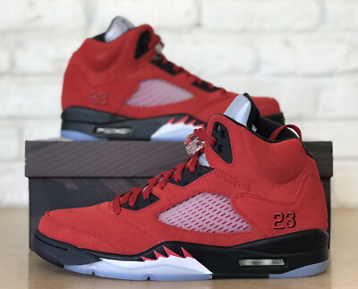 ★関税込★NIKE★AIR JORDAN 5 \"RAGING BULL/TORO BRAVO\"★25-32 ipad_air-jordan-5-toro-bravo-