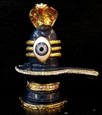 Yoni Lingam Señor Ojo Shiva Dios Hindu Om Mantra Ritual Talismán Amuleto Tailandés