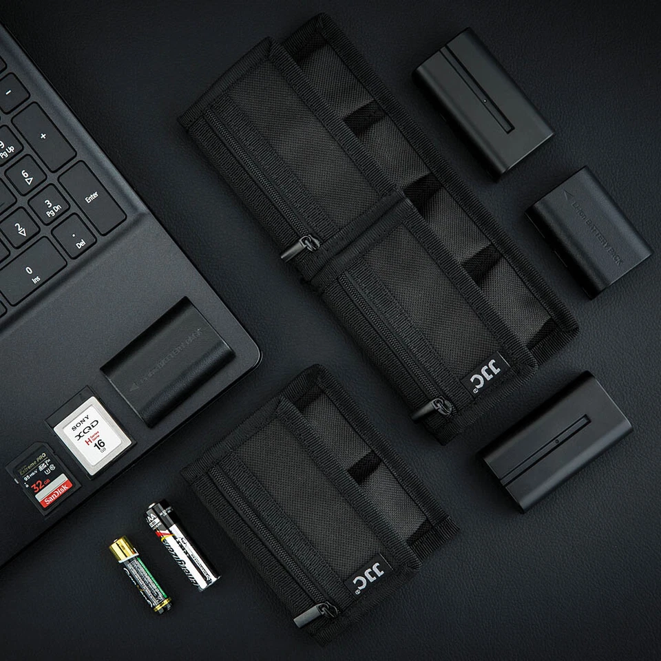 Camera Battery Case Pouch Bag Holder fr Sony Canon Fujifilm Nikon NP-F550 LP-E10 - Image 4 of 4