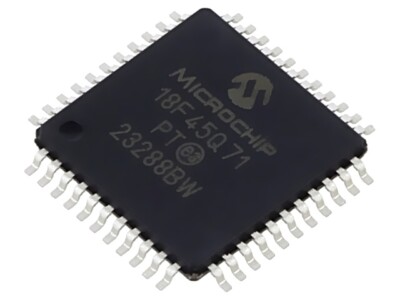 PIC18F45Q71-I/PT IC: PIC-Mikrocontroller Speicher: 32kB Static RAM: 2kB EEPROM: